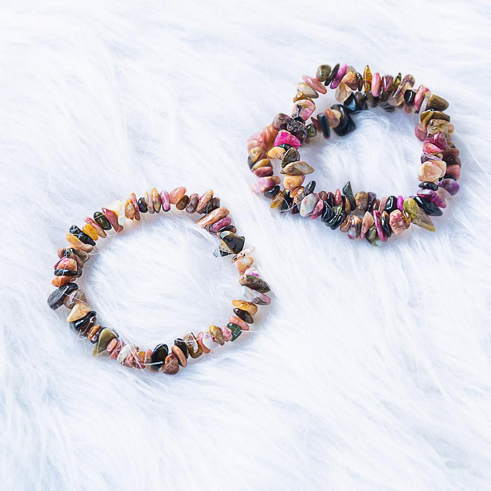 ¡¾Chips Bracelet ¡¿Rhodonite