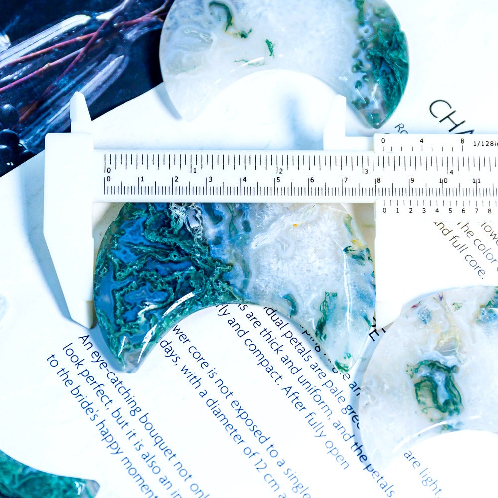 Moss Agate Moon