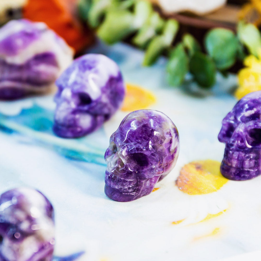 1'' Dream Amethyst Skull