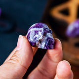 1'' Dream Amethyst Skull
