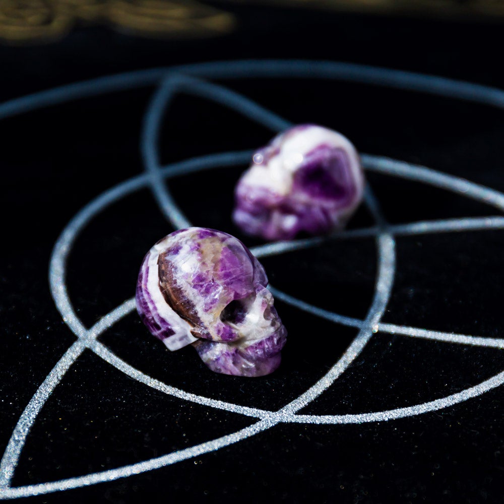 1'' Dream Amethyst Skull