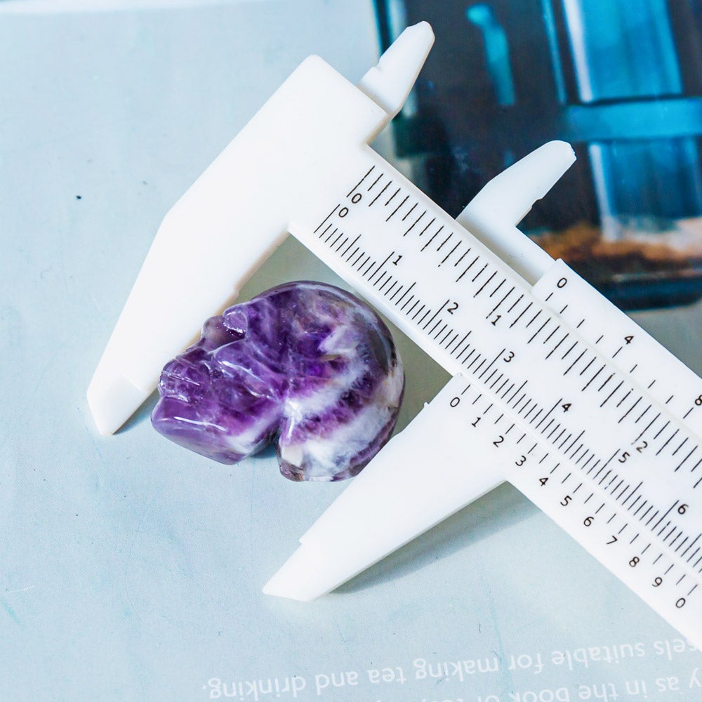 1'' Dream Amethyst Skull