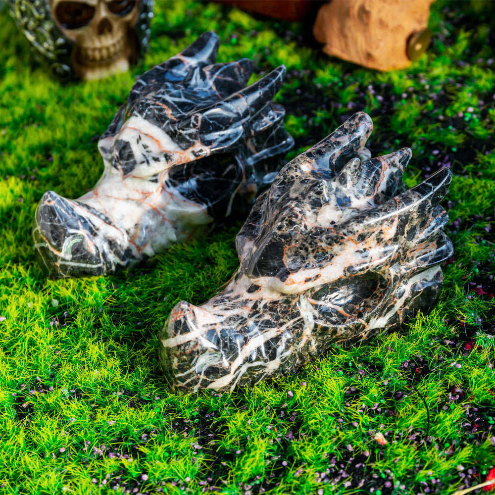 Crystal Dragon Head