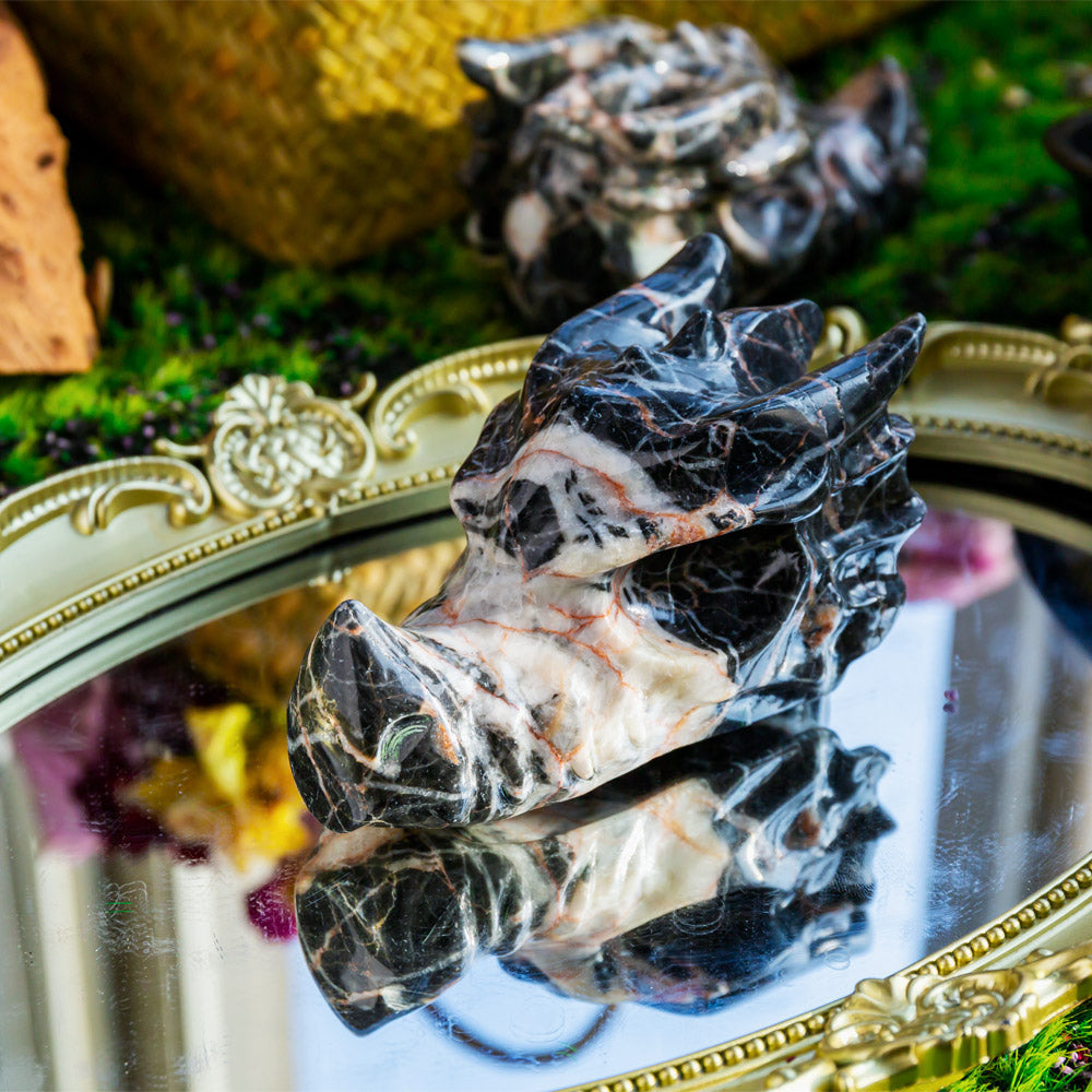 Crystal Dragon Head