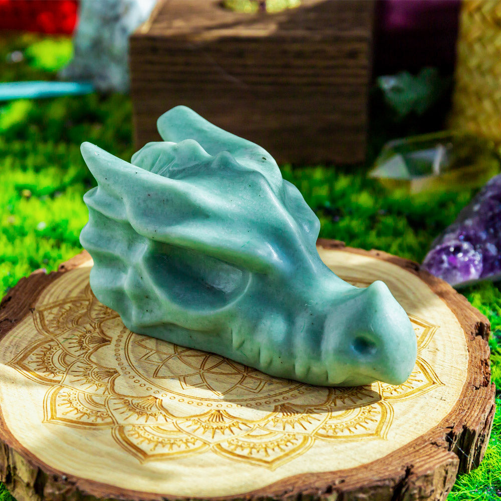 Crystal Dragon Head