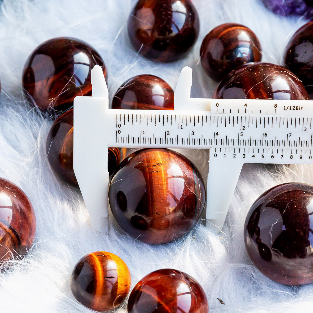 Red Tiger-eye Sphere