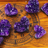 Amethyst Heart Cluster