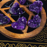Amethyst Heart Cluster
