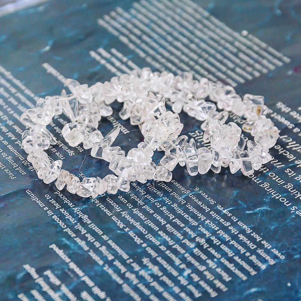 ¡¾Chips Bracelet ¡¿Clear Quartz