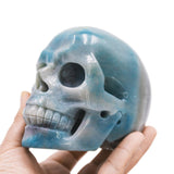 Trolleite Hollow Out Carving Skull