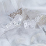 Clear quartz raw stone