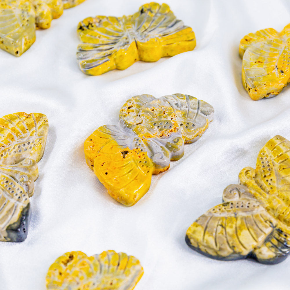 2'' Maligano Jasper Butterfly