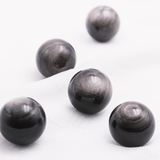 Sliver Obsidian Sphere