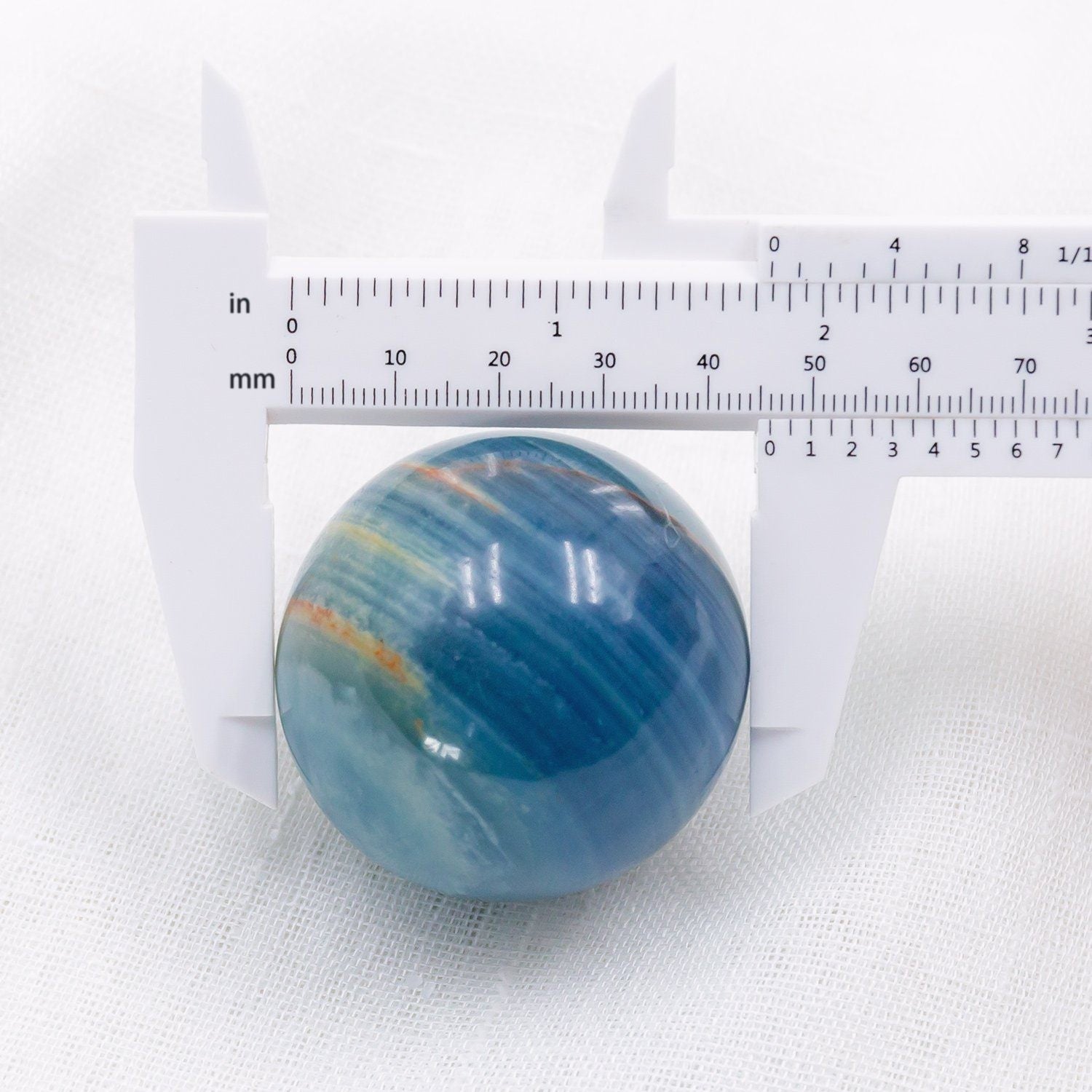 Blue Onyx Agate Ball