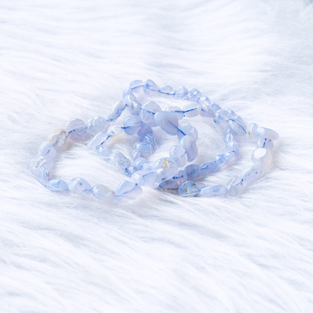 ¡¾Chips Bracelet ¡¿Blue Lace agate