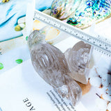 Smoky Quartz Crow