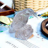 Smoky Quartz Crow