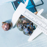 1.5" Que Sera Skull