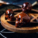 2¡± Mahogany Obsidian Skull