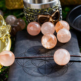 Fire Quartz Sphere