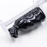 Golden obsidian money bag