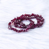 ¡¾Chips Bracelet ¡¿Garnet