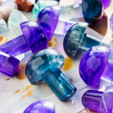 Flourite mushroom